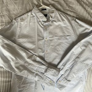 J Crew Slim Fit Oxford Button Down - Sz M